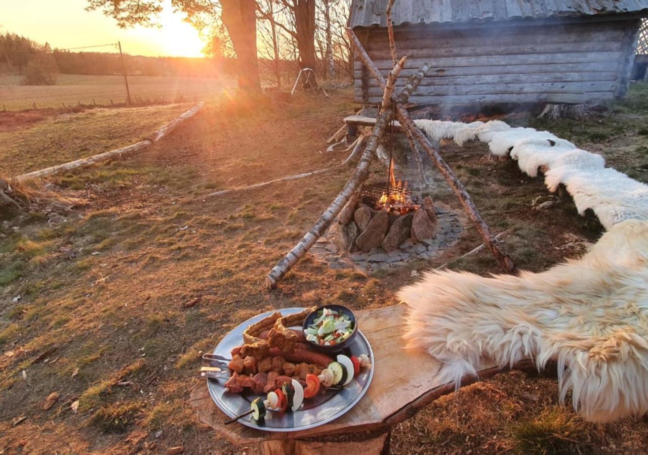 Vittfarnas Hird Vikingaby Bed & Breakfast Sosdala ภายนอก รูปภาพ
